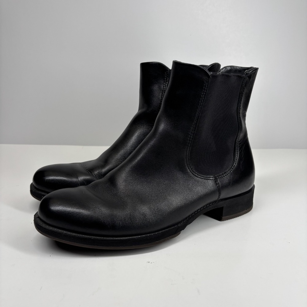 ECCO Sartorelle 25 Women's US 6/36 Black Soft Leather Low-Cut Chelsea Ankle Boot